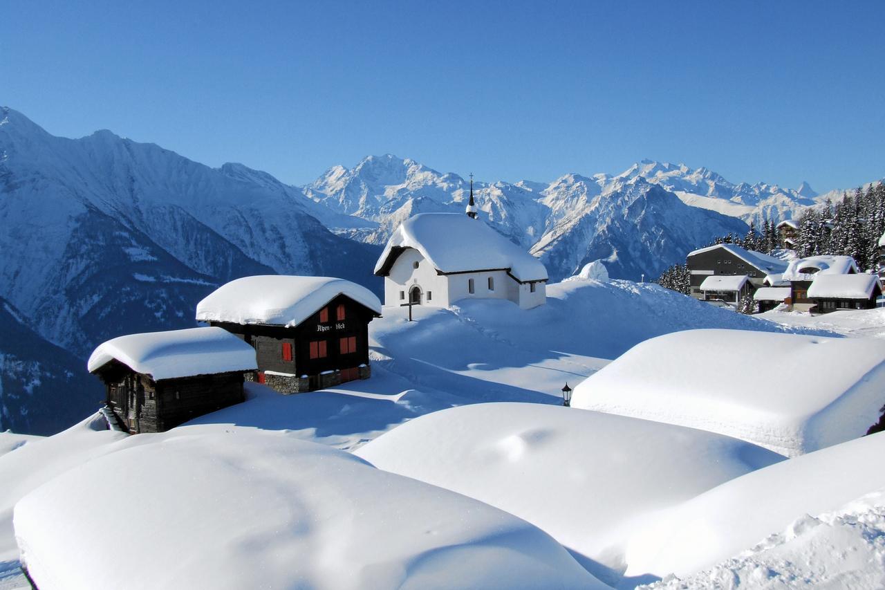 Familienhotel Garni Sporting Bettmeralp Exterior photo